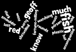 Word cloud for Not Such a Cold Fish by JY Saville